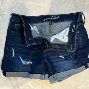 Universal Thread High Rise Midi Jean Shorts
